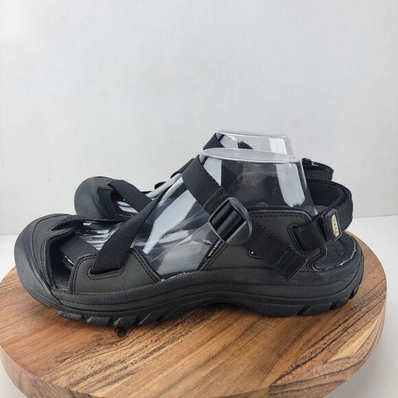 Keen Mens Size 11 Black Zeraport II Strappy Outdoors Sandals JYK 011221 - Picture 1 of 7